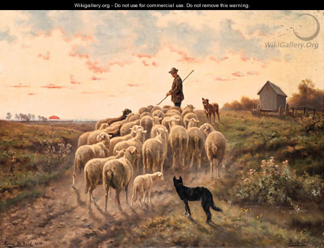 Shepherding the Flock - Henri De Beul