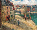 Quai a Dieppe - Gustave Loiseau