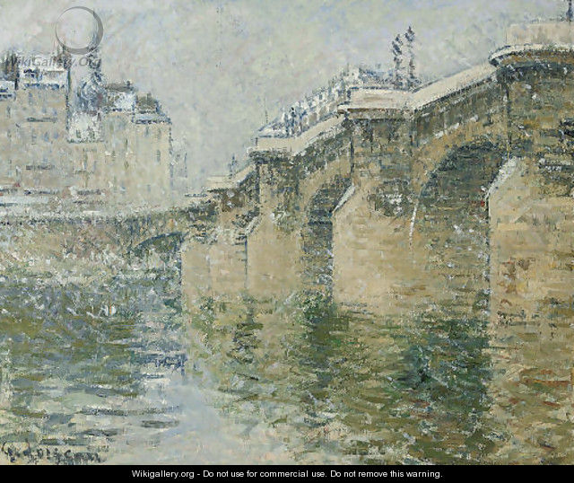 Le Pont Neuf, Paris - Gustave Loiseau