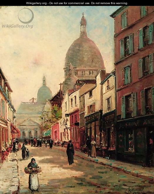 Vue de Montmartre - Gustave Mascart