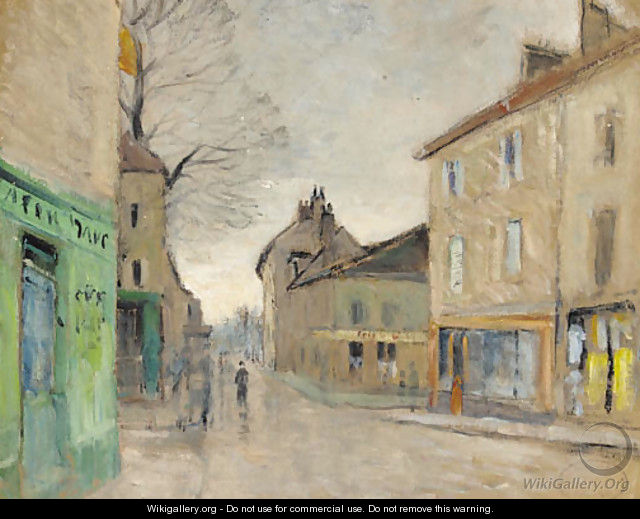 Rue du village - Gustave Loiseau