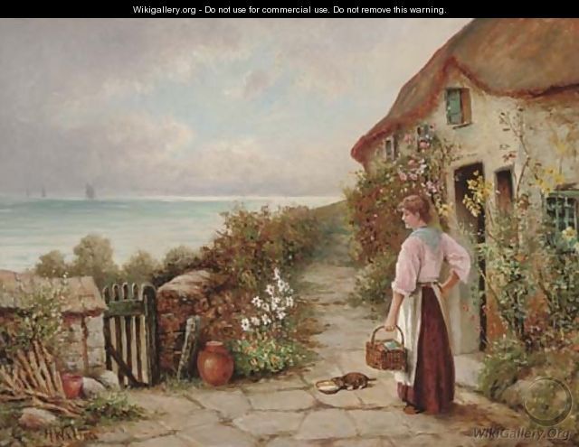 The seaside cottage - Henry Walton