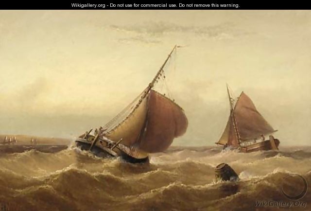 Shipping in a swell - Henry Moore
