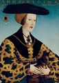 Portrait of Queen Anne of Hungary - Hans Maler