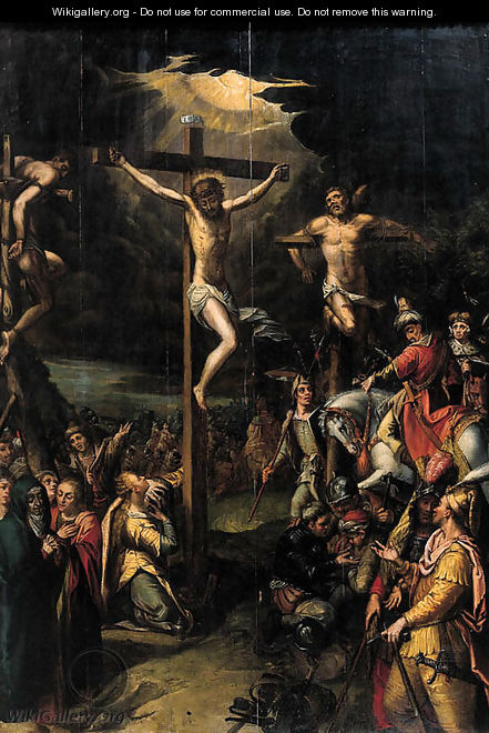 The Crucifixion - Hans Jordaens I