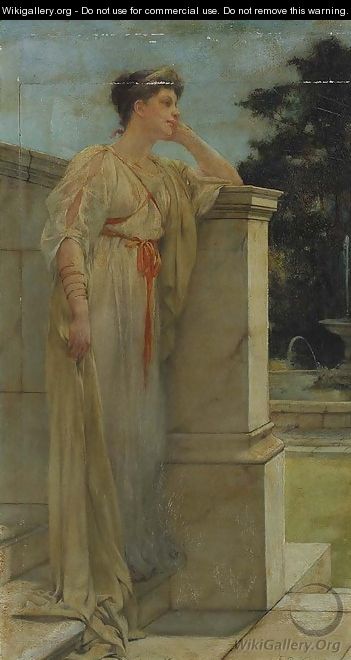 Portrait of a Classical Woman - Francis Davis Millet