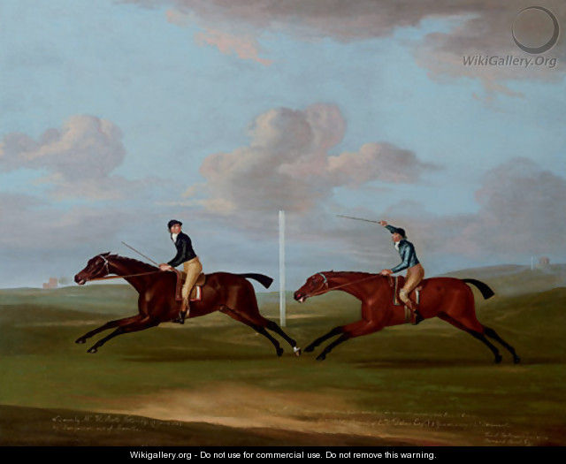 The Race for Kings Plate at Newmarket - Francis Sartorius