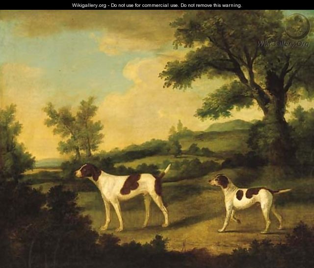 Two Pointers in a landscape - Francis Sartorius