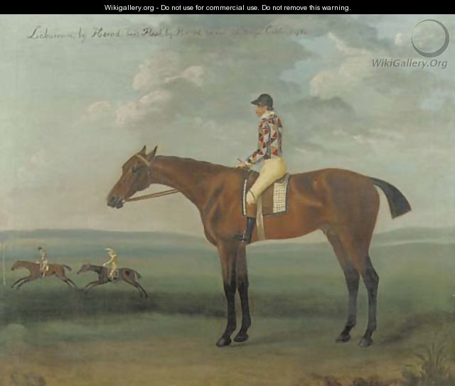 Laburnum, with jockey up - Francis Sartorius