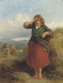 The farmer's daughter - Francis William Topham