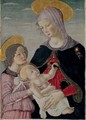 The Madonna and Child with Saint John the Baptist - Henri De Toulouse-Lautrec