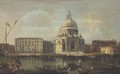 The Basilica of Santa Maria della Salute, Venice, looking south across the Grand Canal - Francesco Albotto