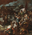 The Battle of Issus - Francesco Solimena