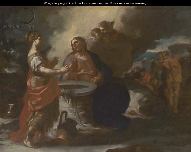 Christ and the Woman of Samaria - Francesco Solimena