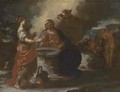 Christ and the Woman of Samaria - Francesco Solimena