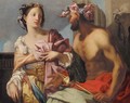 Hercules and Omphale - Francesco Ruschi