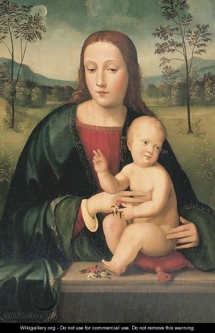The Madonna and Child - Francesco Francia