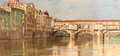 The Ponte Vecchio, Florence - Francesco Raffaello Santoro