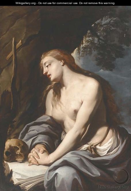 The Penitent Magdalen - Francesco Trevisani