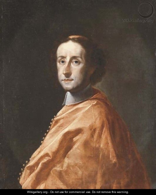 Portrait of Cardinal Pietro Ottoboni (1667-1740), half-length, in Cardinal