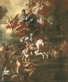 The Triumph of King Charles of Naples at the Siege of Gaeta - Francesco Solimena