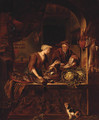 Preparing A Feast - (after) Of Willem Van Mieris