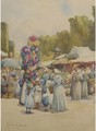 The balloon seller, Chesion - Frances Nesbitt