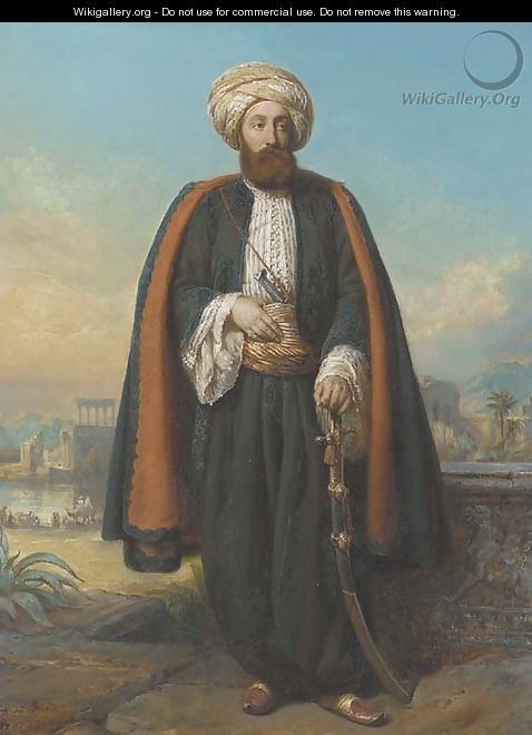 Colonel George Fergusson Henry, Honorary Bey at the Sultan