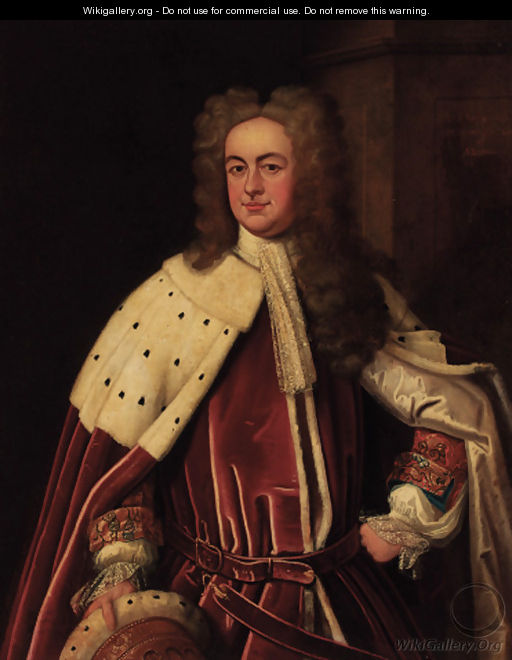 Portrait of Montague Bertie, Earl of Abingdon (1740-1799), three-quarter-length, in peer