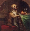 A Dog's Dinner - (after) Landseer, Sir Edwin