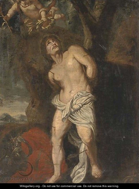 Saint Sebastian - (after) Dyck, Sir Anthony van