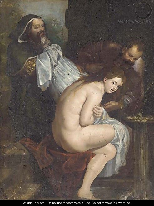 Susanna and the Elders - (after) Sir Peter Paul Rubens