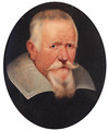 Portrait of an elderly gentleman, bust-length, in a black coat and a lawn collar - (after) Sir Peter Paul Rubens