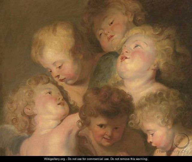 A study of putti - (after) Sir Peter Paul Rubens