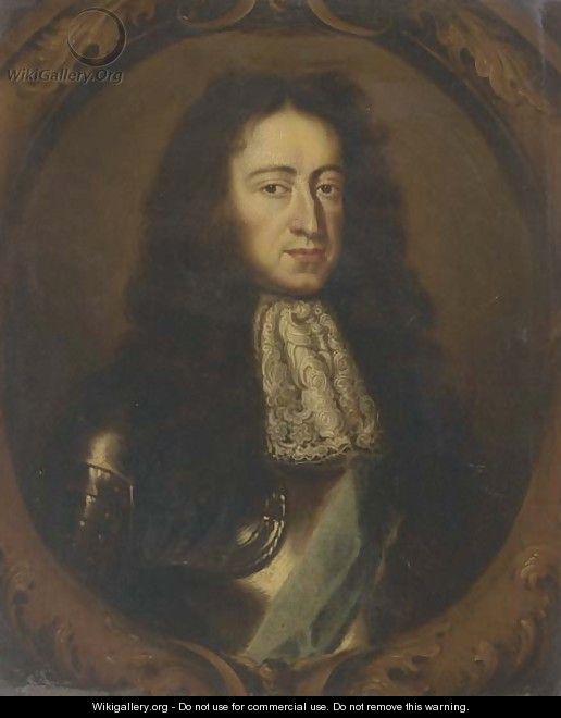 Portrait of William III (1650-1702) - (after) Sir Peter Lely