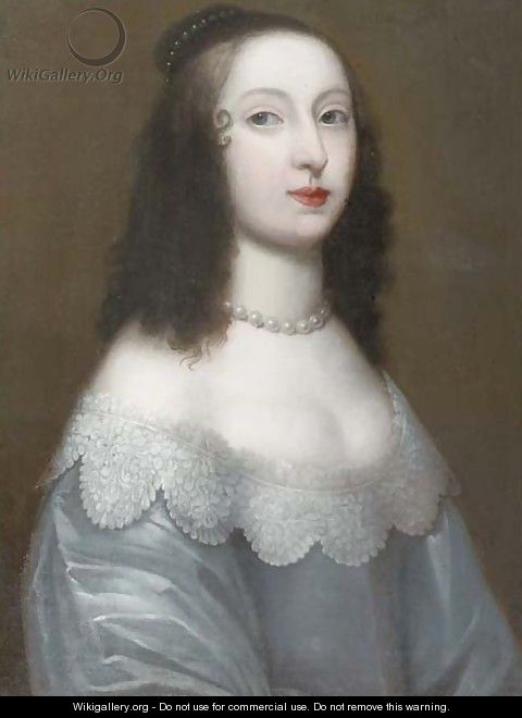 Portrait of Mary, Princess of Orange (1631-1660) - (after) Sir Peter Lely