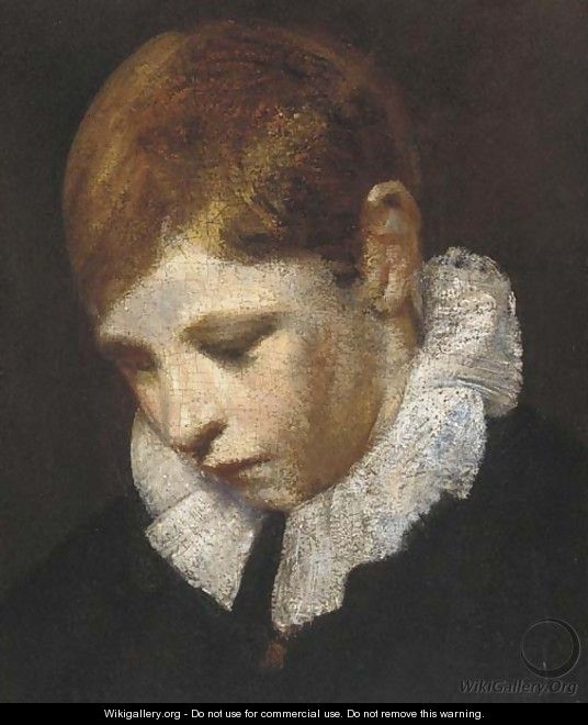 A choir boy - (after) Sir Joshua Reynolds