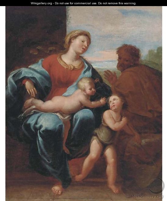 The Holy Family with the Infant Saint John the Baptist 2 - (after) Sir Peter Paul Rubens
