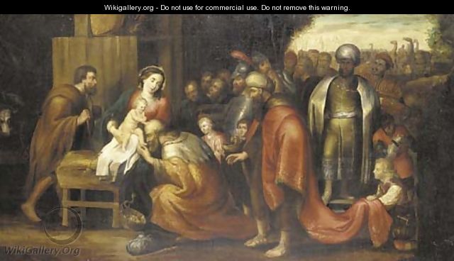 The Adoration of the Magi 5 - (after) Sir Peter Paul Rubens