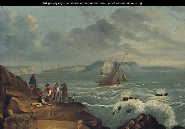 Landing The Catch - (after) Of Thomas Luny