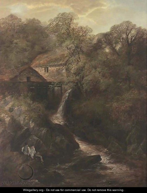 The old mill - (after) Thomas Creswick
