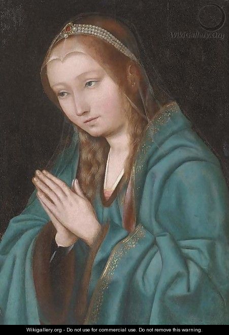 The Virgin at prayer - (after) Quentin Metsys