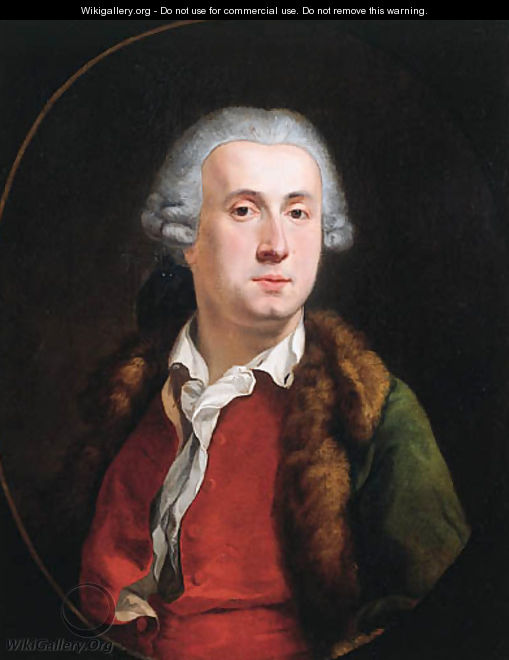 Portrait of a nobleman - (after) Pompeo Gerolamo Batoni