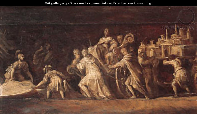 Triumphal processions - (after) Polidoro Da Caravaggio (Caldara)