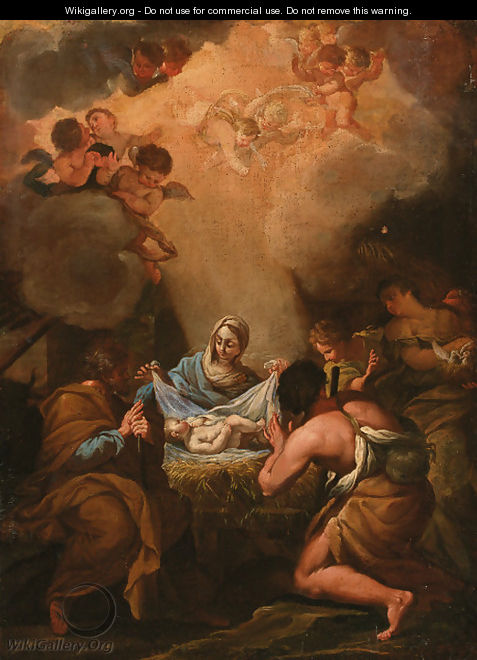 The Nativity - (after) Sebastiano Conca