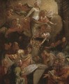 The Ascension of the Virgin - (after) Sebastiano Conca