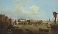 An extensive view of the Thames and the city of London - (after) Samuel Scott