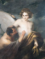 Daedalus attaching wings to Icarus - (after) Dyck, Sir Anthony van