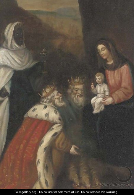 The Adoration of the Magi - (after) Pedro De Orrente