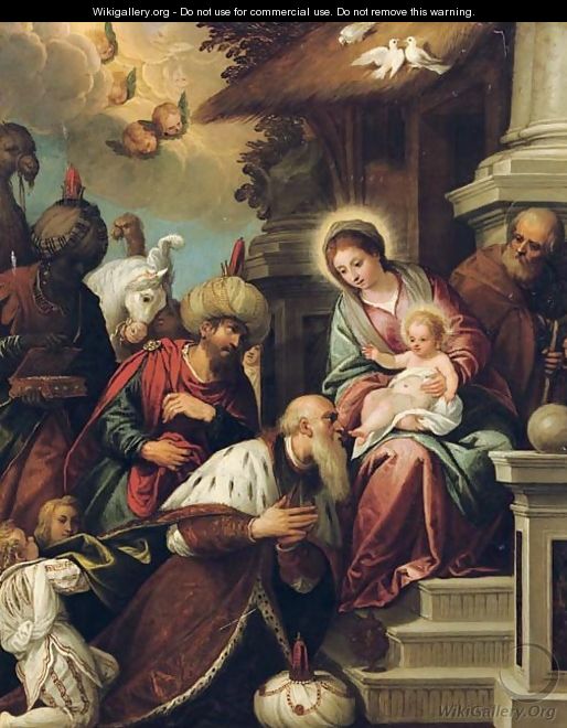 The Adoration of the Magi 2 - (after) Paolo Veronese (Caliari)